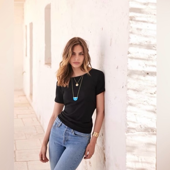 NWOT Sezane Dorian open-back top, sold out, black, small, never worn - Picture 3 of 3